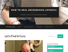 Tablet Screenshot of necrobiosis.org